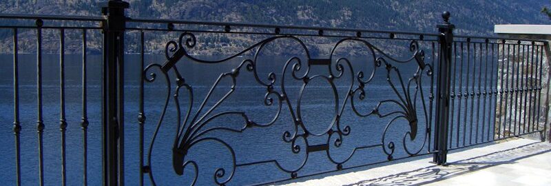 Decorative Railing Panel, Kelowna B.C.